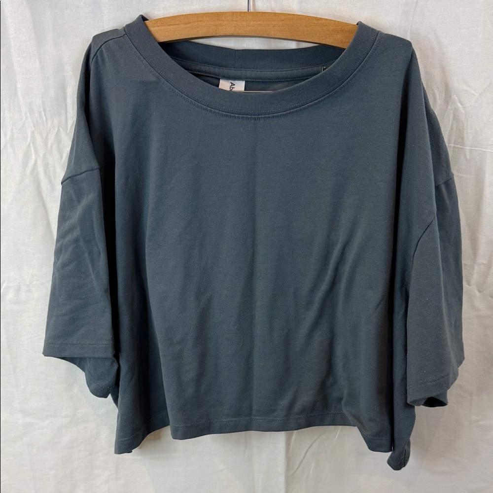 Abound Charcoal Women's Short Sleeve Top